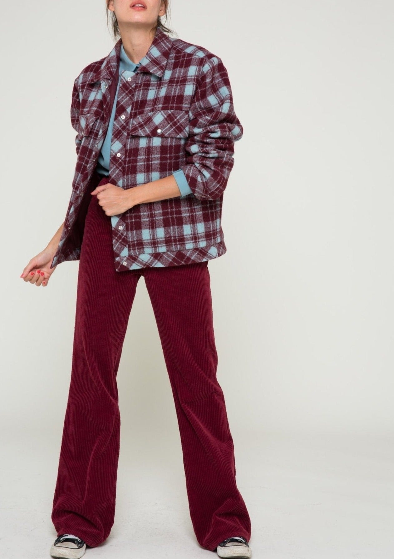 Alvy Mermoz Jacket - Bordeaux