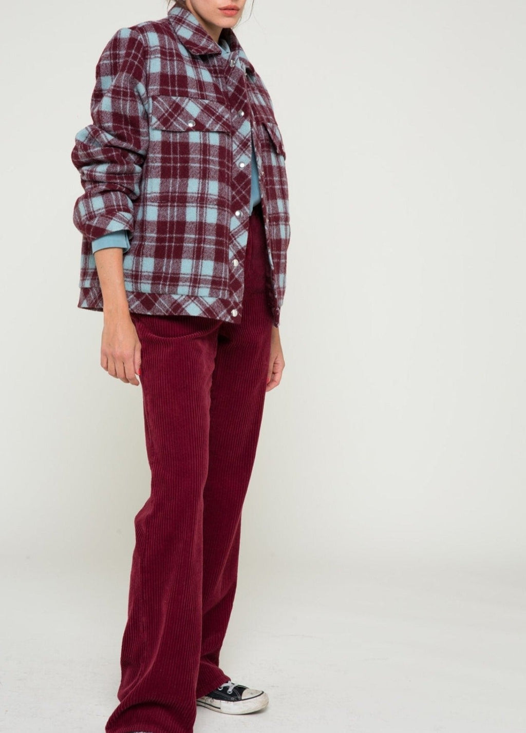 Alvy Mermoz Jacket - Bordeaux