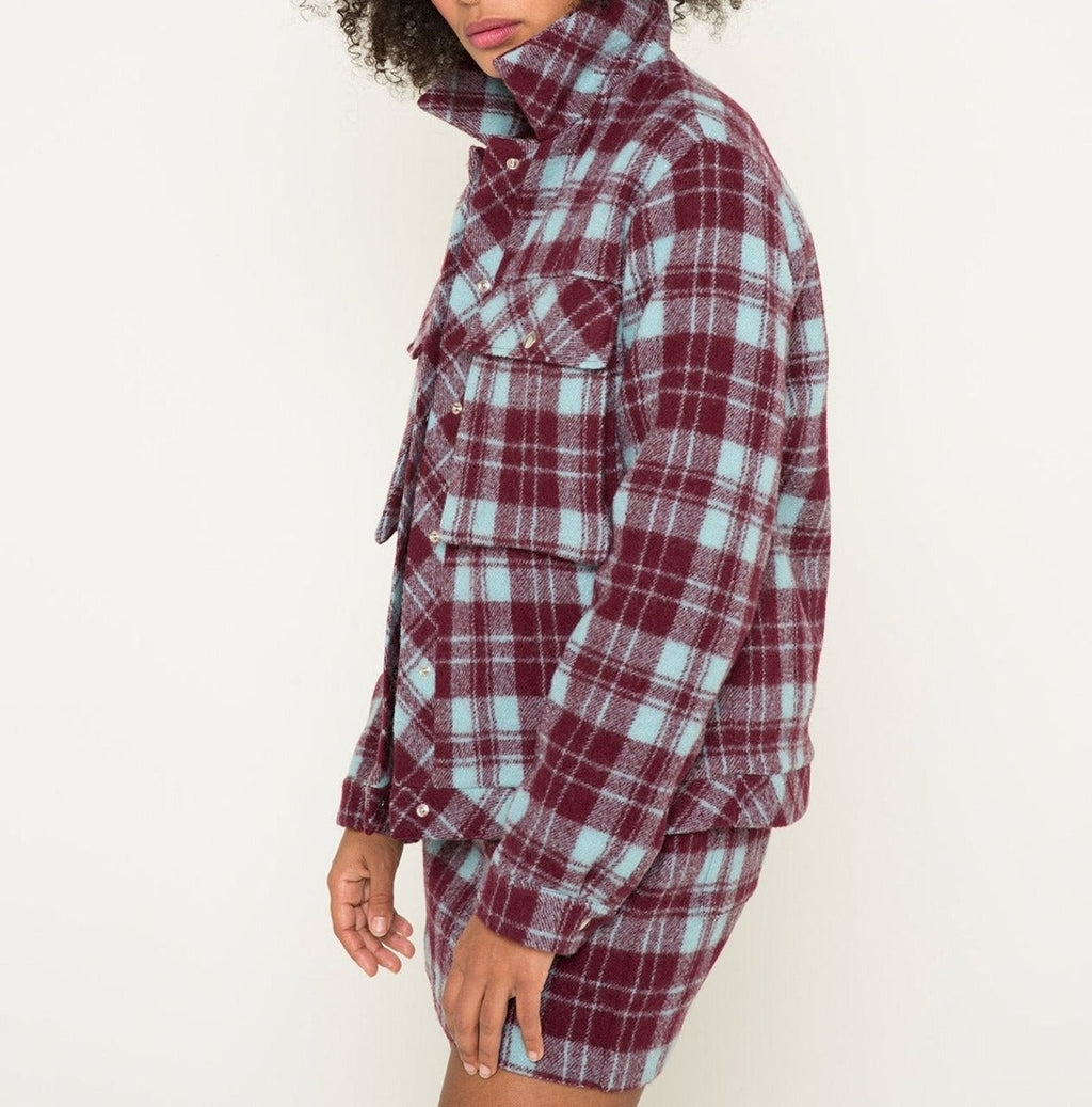 Alvy Mermoz Jacket - Bordeaux