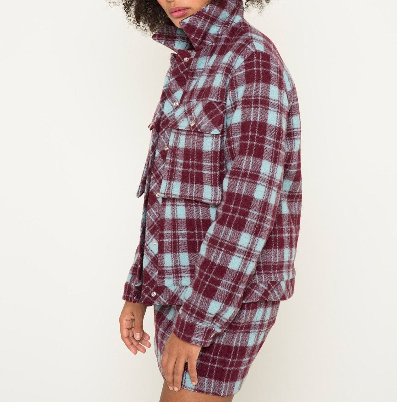 Alvy Mermoz Jacket - Bordeaux
