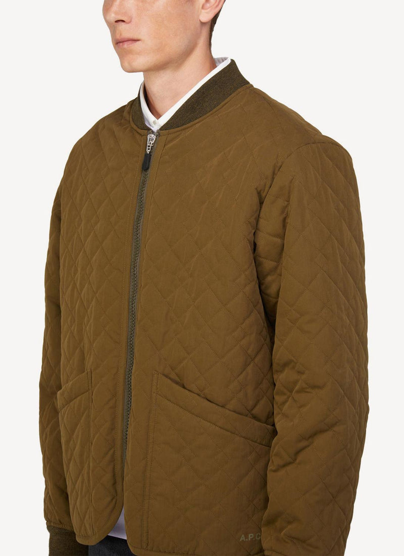 A.P.C. - Blouson Arcade - Kaki - Homme