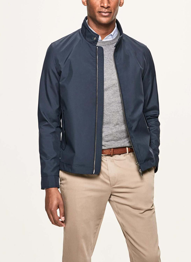 Hackett - Blouson Classique - 5Gflt Navy - Homme