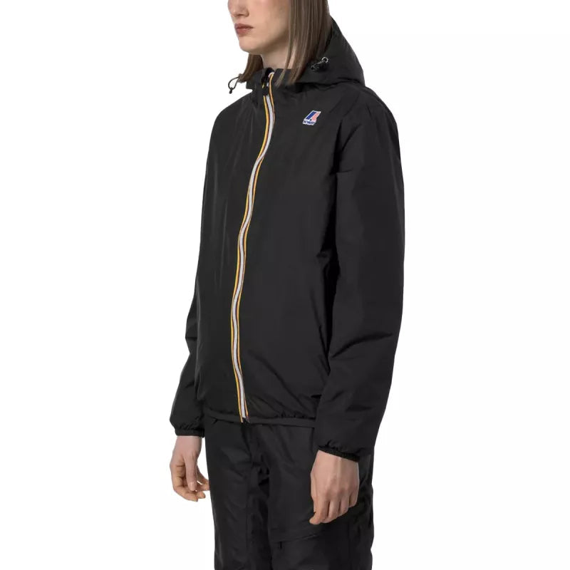 K-Way Le Vrai 4.0 Claude Warm Doubler Jacket - Pure Black