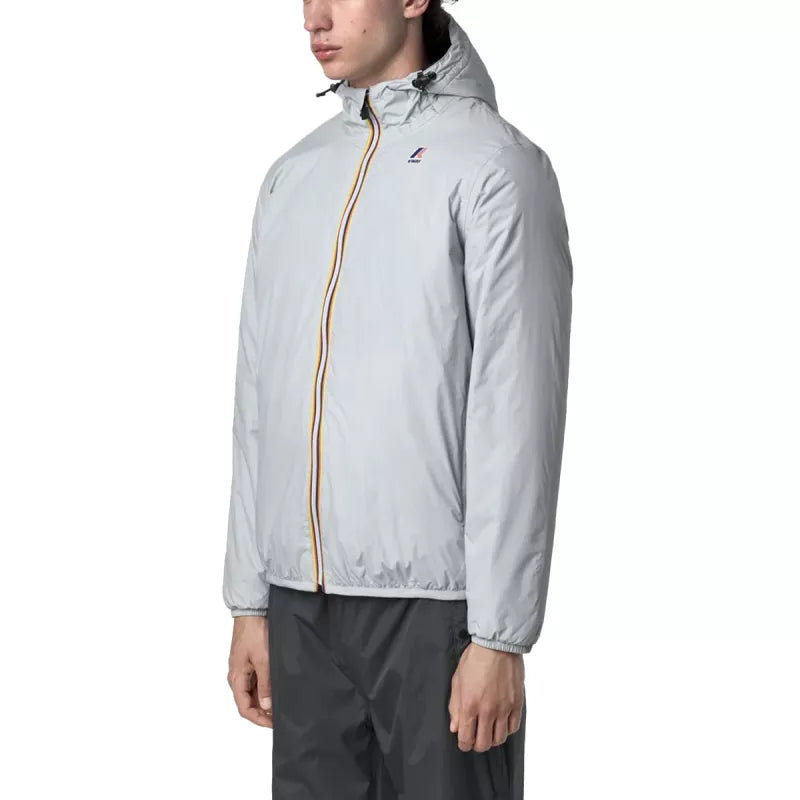 Chaqueta Forrada K-Way Le Vrai 4.0 Claude Warm - Gris Claro