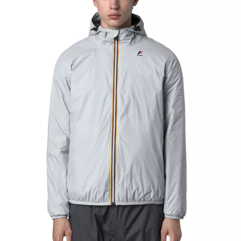 Chaqueta Forrada K-Way Le Vrai 4.0 Claude Warm - Gris Claro