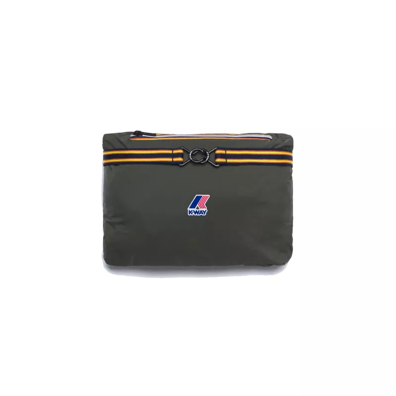 Blouson Doubler K-Way Le Vrai 4.0 Claude Warm - Kaki/Noir