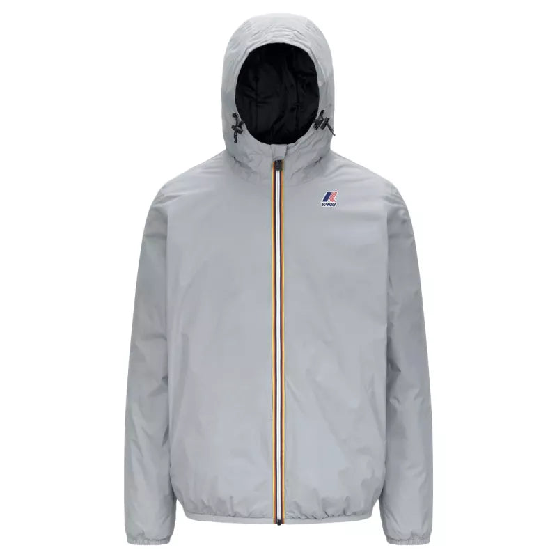 Chaqueta Forrada K-Way Le Vrai 4.0 Claude Warm - Gris Claro