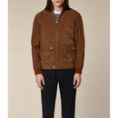Blouson En Daim - Cognac