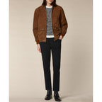 Fursac - Blouson En Daim - Cognac