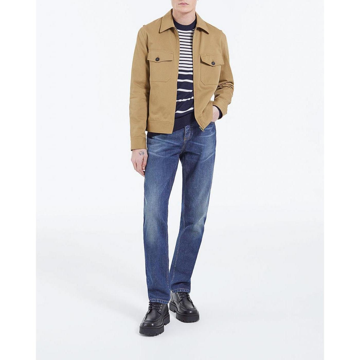 The Kooples - Canvas Jacket - Beige - Men
