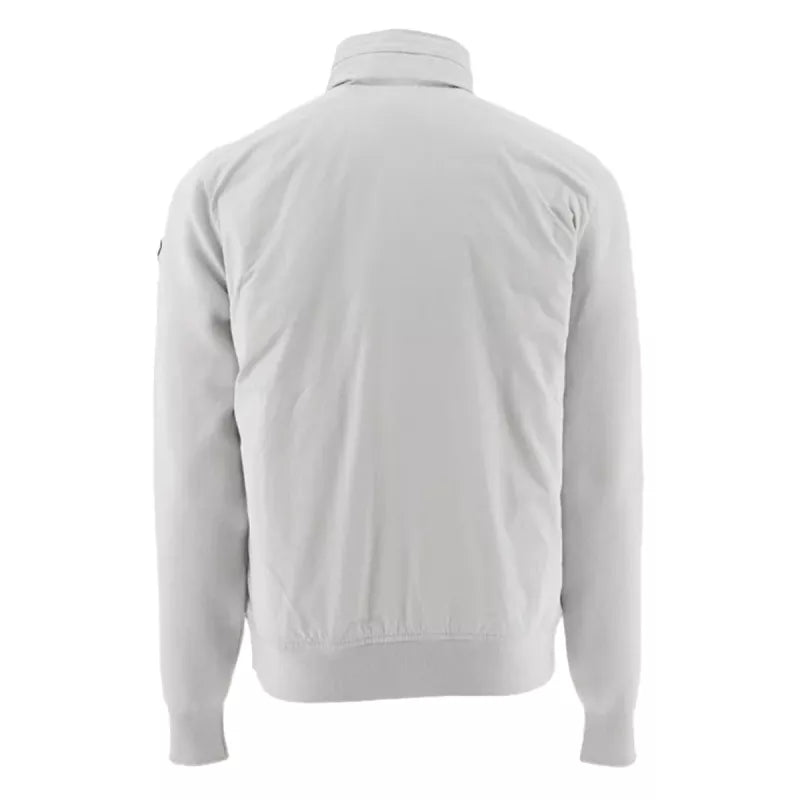 Jott - Blouson Bardenas Veste A Capuche Bi Matiere - Gris Clair. - Homme