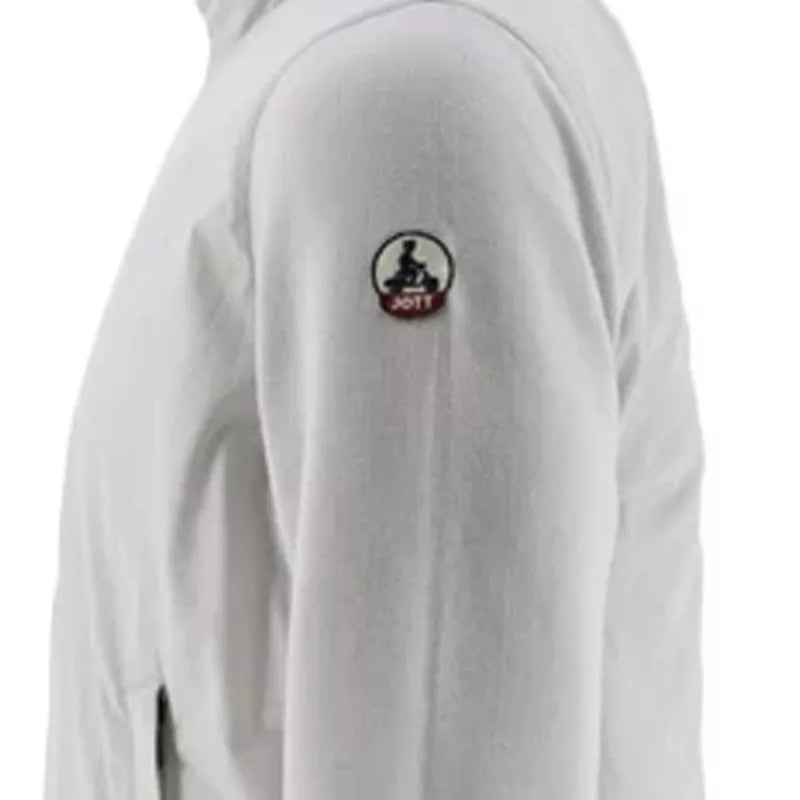 Jott - Blouson Bardenas Veste A Capuche Bi Matiere - Gris Clair. - Homme