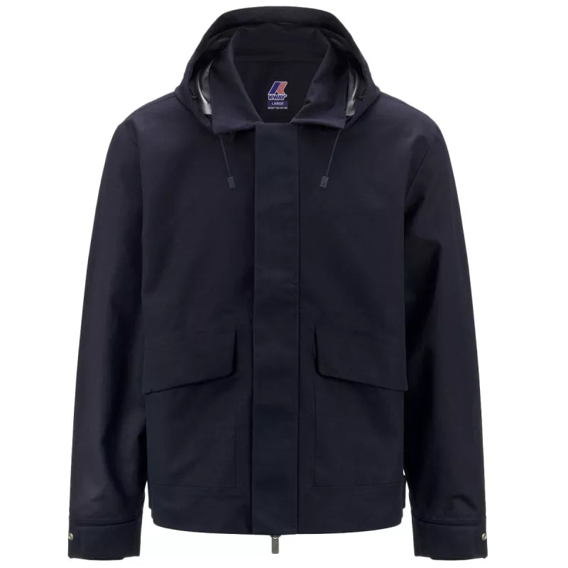 Blouson K-Way Kaya Linen Blend 2L - Azul