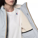 Chaqueta K-Way Le Vrai 4.0 Albine Orsetto - Gris/Crudo