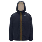 K-Way Le Vrai 4.0 Claude Orsetto Jacket - Navy/Ecru