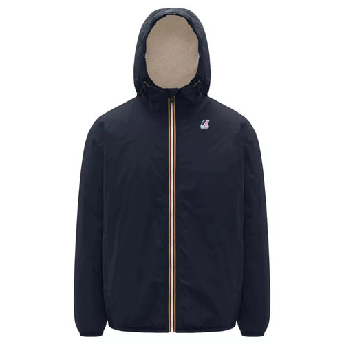 Chaqueta K-Way Le Vrai 4.0 Claude Orsetto - Azul Marino/Crudo