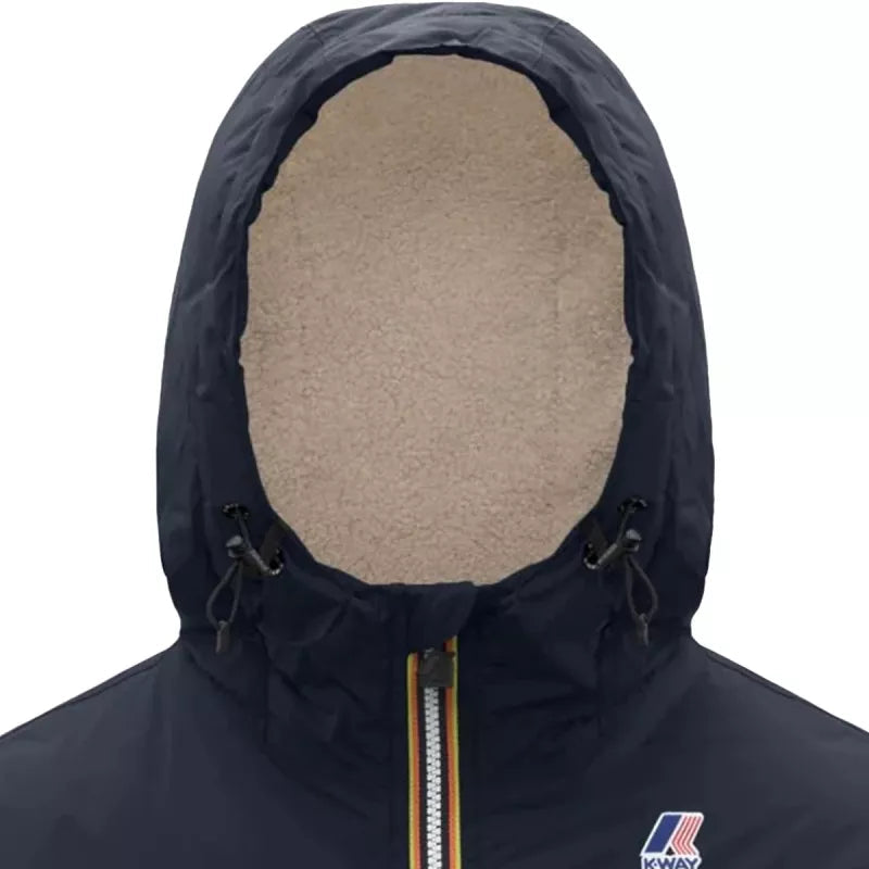K-Way Le Vrai 4.0 Claude Orsetto Jacket - Navy/Ecru