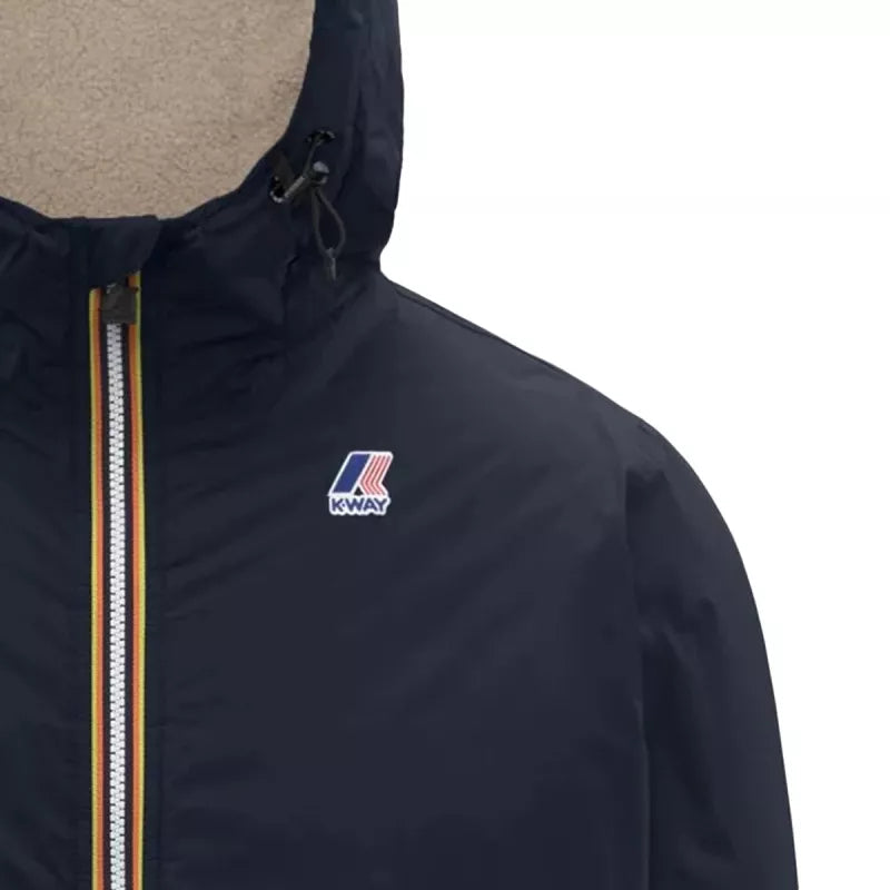 K-Way Le Vrai 4.0 Claude Orsetto Jacket - Navy/Ecru