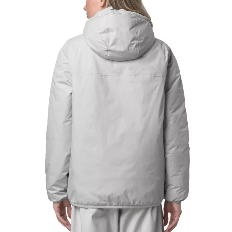 K-Way Le Vrai 4.0 Claude Orsetto Jacket - Grey/Ecru