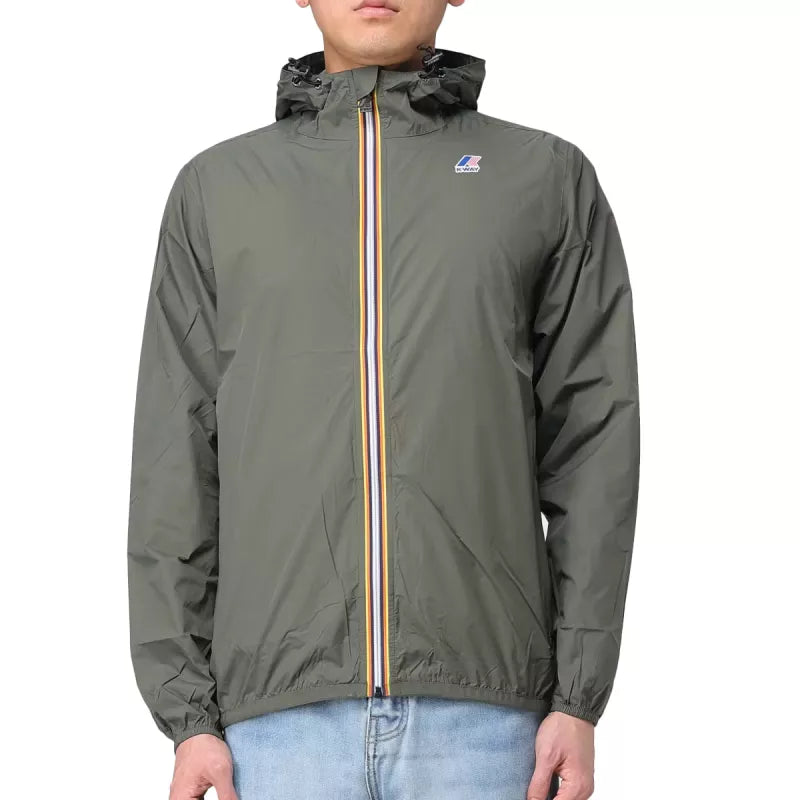 K-Way Le Vrai 4.0 Claude Jacket - Khaki/Black