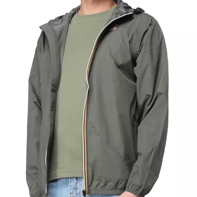K-Way Le Vrai 4.0 Claude Jacket - Khaki/Black