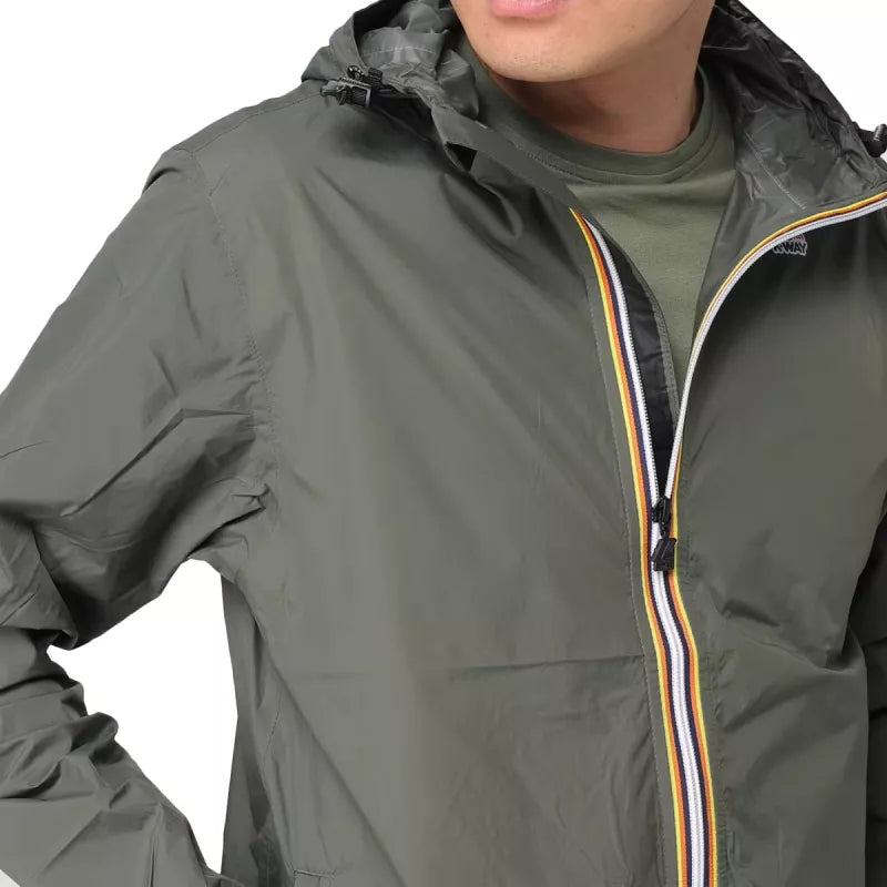 K-Way Le Vrai 4.0 Claude Jacket - Khaki/Black