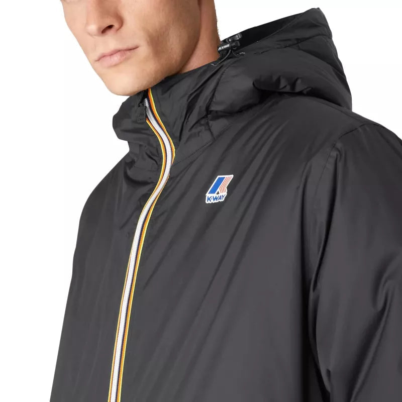 K-Way Le Vrai Claude 3.0 Sherpa Jacket - Ecru/Blackpure