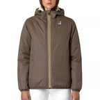 Cazadora K-Way Le Vrai Claude 3.0 Sherpa - Marrón/Crudo