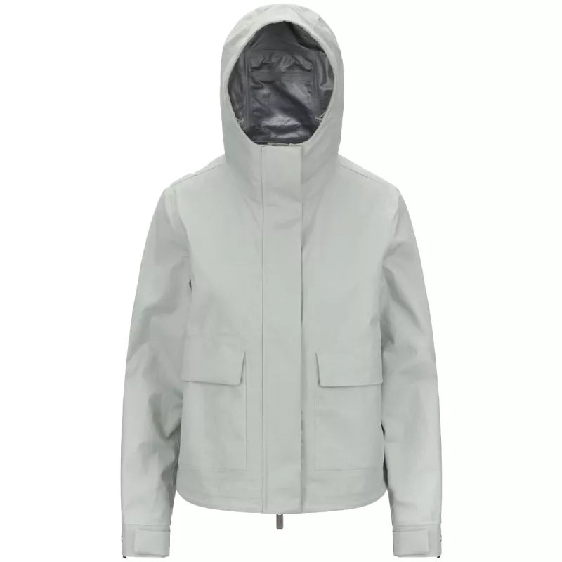 Giubbotto K-Way Sarthe Linen Blend - Argento