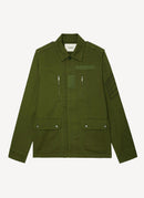 Zadig & Voltaire - Blouson Kido Heavy Cotton Art Is Truth - Dark Olive - Homme