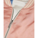 The Kooples - Chaqueta Reversible Bordada Tela Japonesa Azul Y Rosa - Hombre