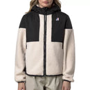 Blouson Sherpa K-Way Samson 4.0 Orsetto - Noir/Ecru