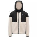 Blouson Sherpa K-Way Samson 4.0 Orsetto - Noir/Ecru