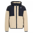 Chaqueta Sherpa K-Way Samson 4.0 Orsetto - Azul marino/Crudo