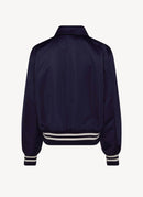 Ami - Blouson Teddy - Navy - Femme