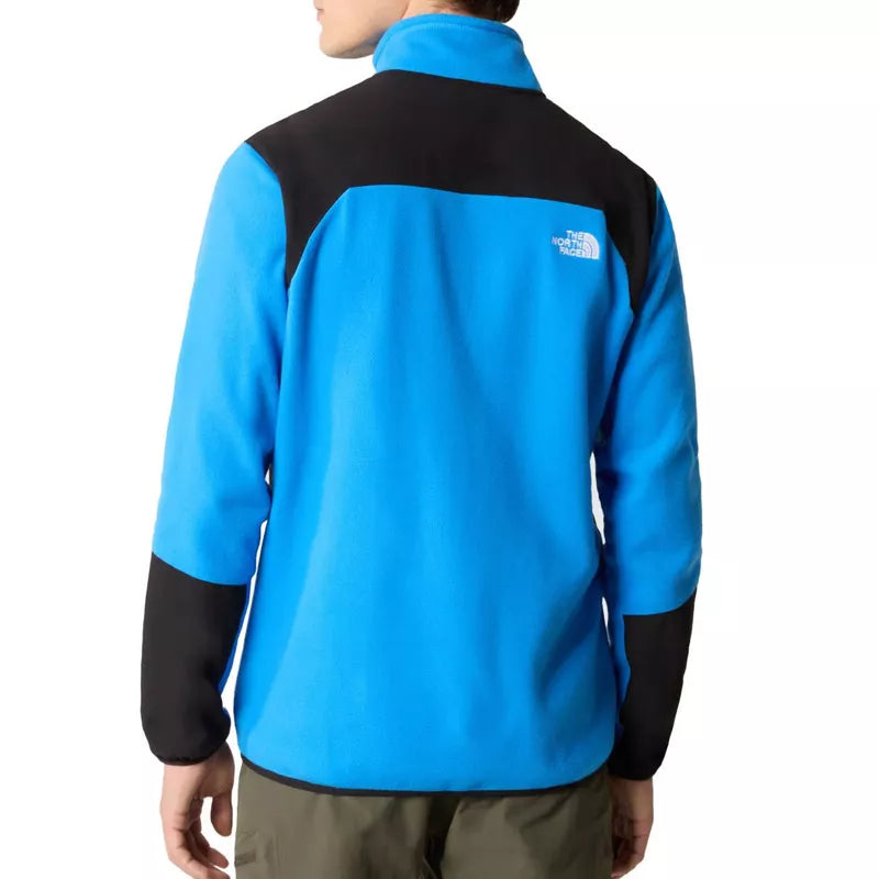 The North Face - Blouson Glacier Fleece Pro Full Zip - Bleu/Noir