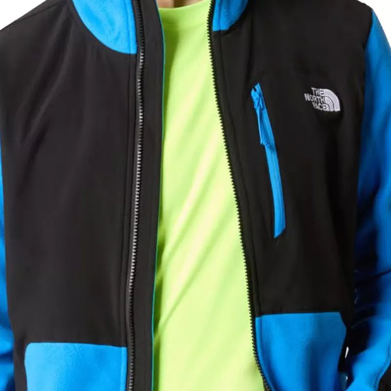 The North Face - Blouson Glacier Fleece Pro Full Zip - Bleu/Noir