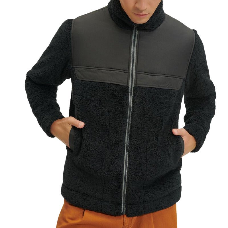 Cazadora UGG Seth Blocked Sherpa - Negro - Hombre