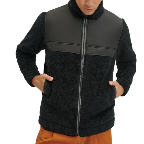 Chaqueta UGG Seth Blocked Sherpa - Negro - Hombres