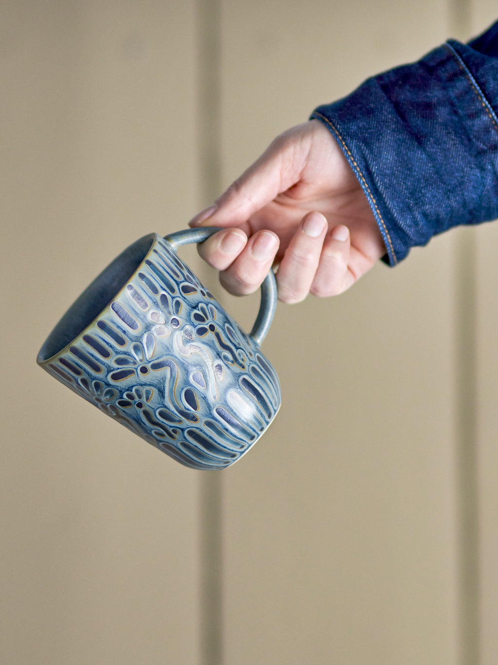 Samsin - Mug - Blue - Stoneware