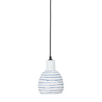 Elga - Pendant Lamp - White - Stoneware