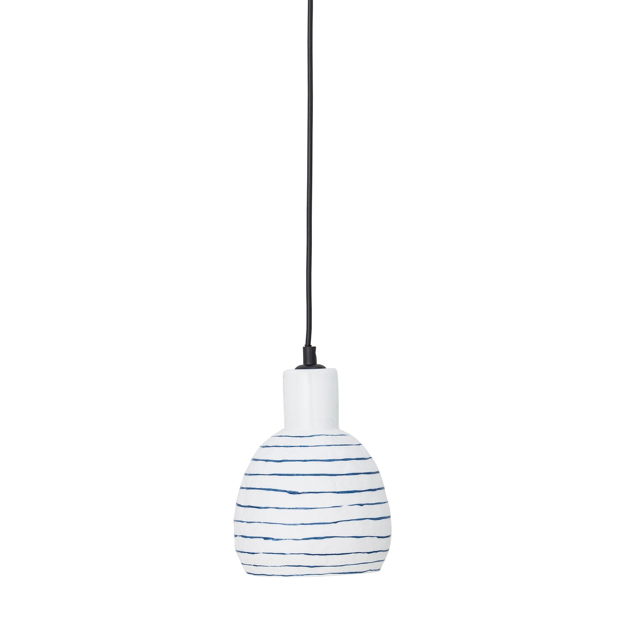 Elga - Pendant Lamp - White - Stoneware