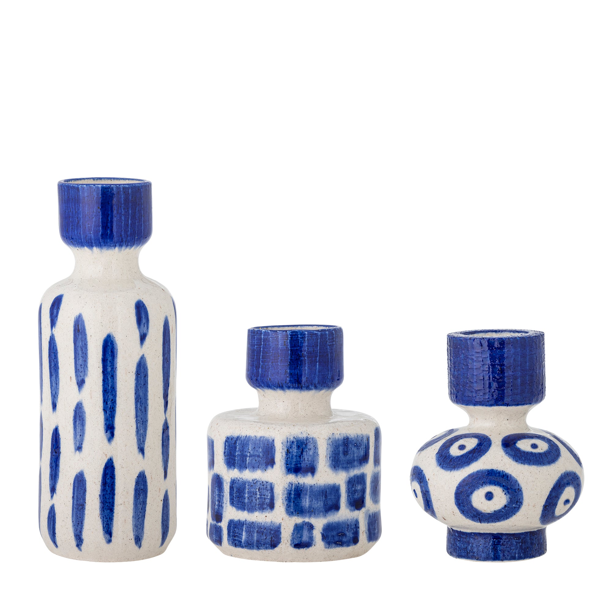 Romane - Vase - Bleu - Grès