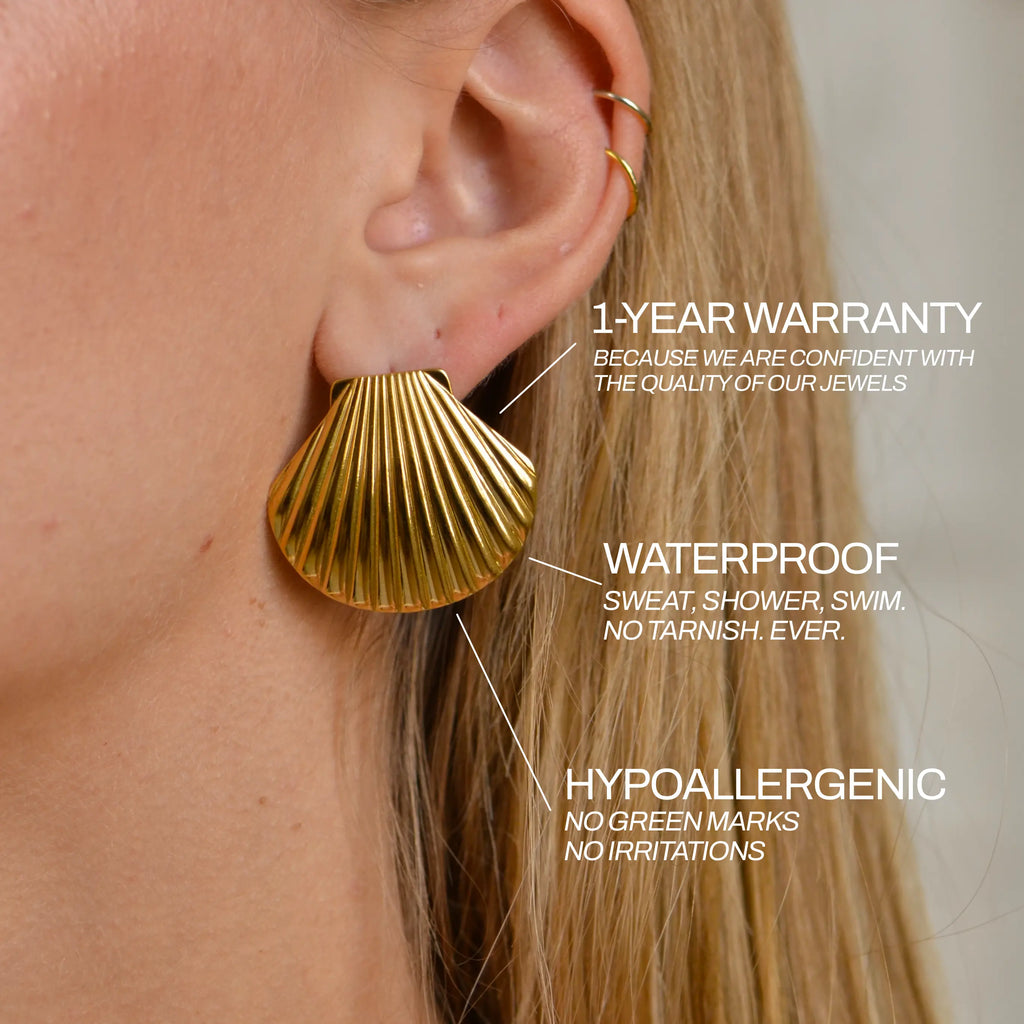 Pendientes Concha