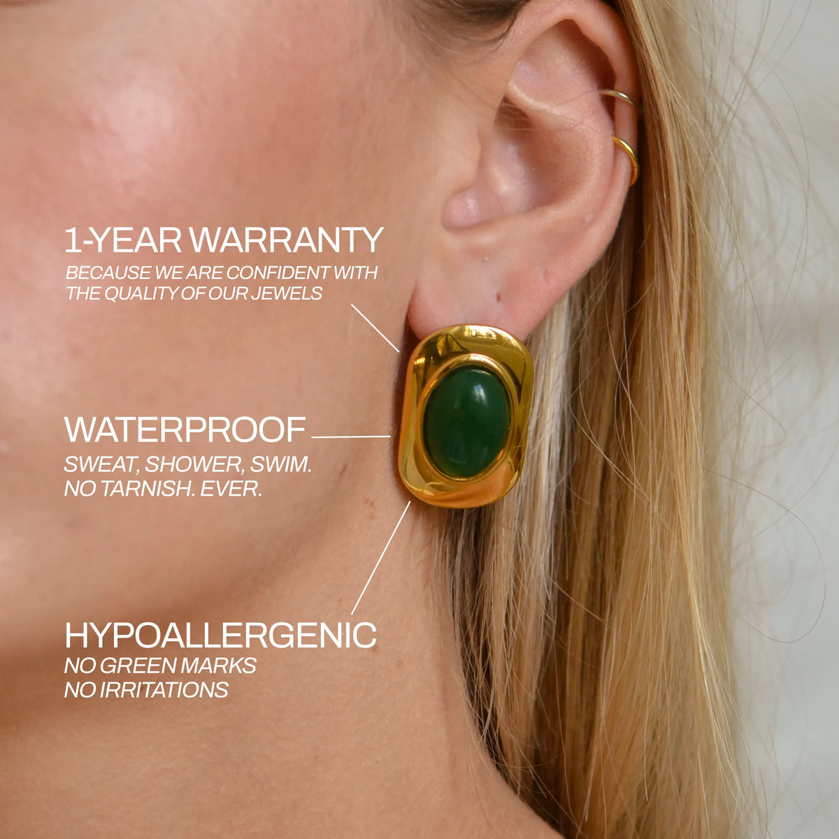 Pendientes Jade