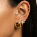 Pendientes Latte