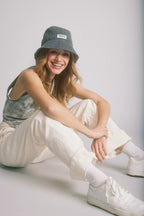Bucket Hat Denim - Grå