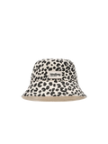 Bucket Hat - Ecru Leopard