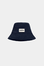 Bucket Hat - Cord Marineblau
