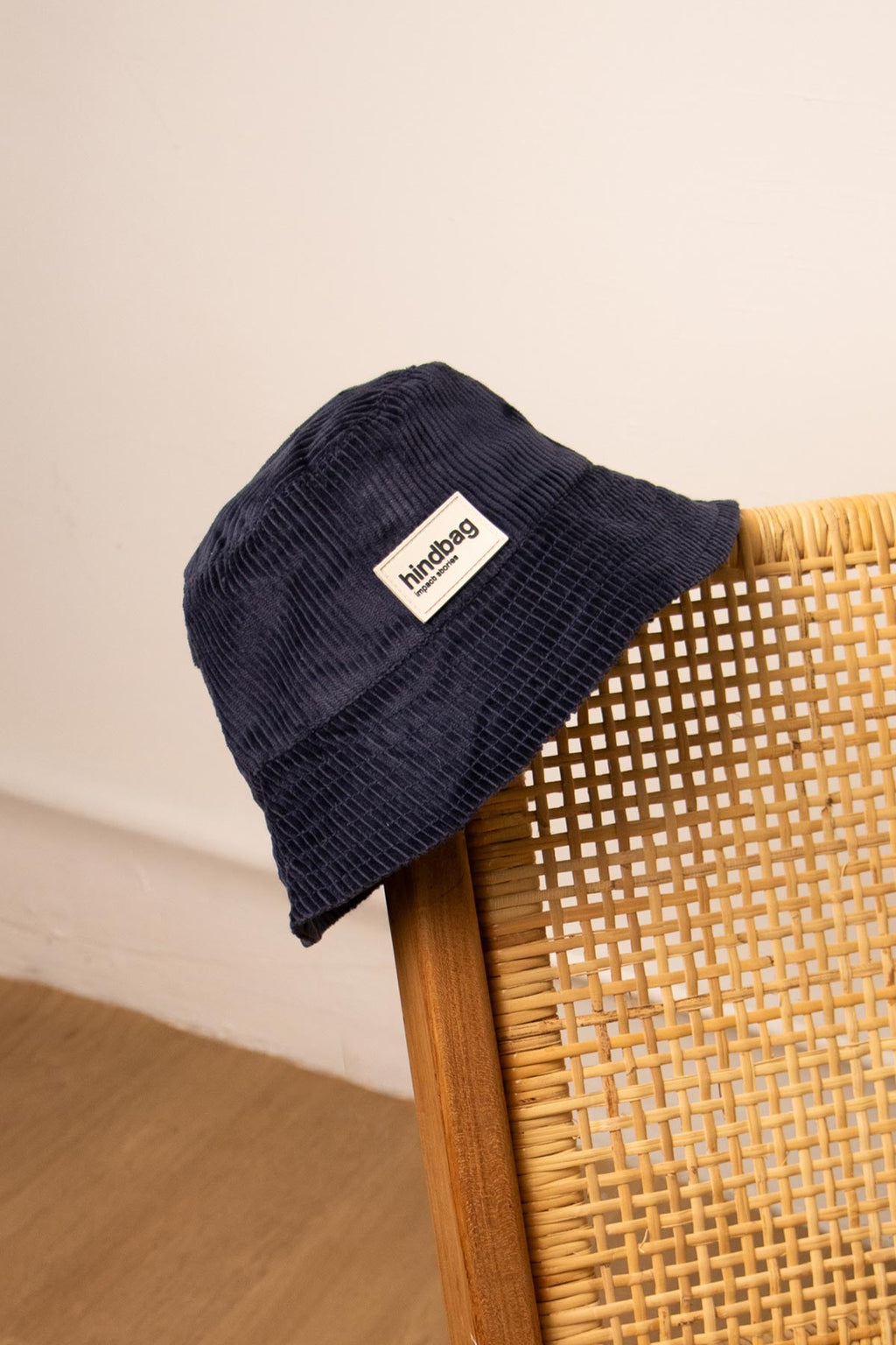 Bucket Hat - Cord Marineblau